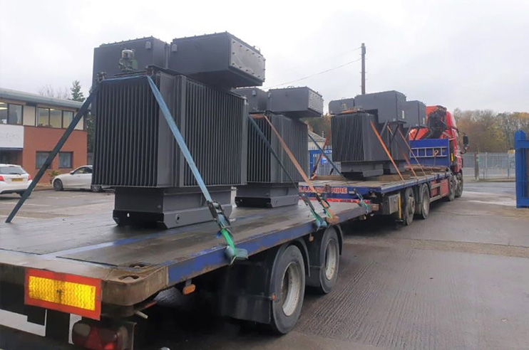 Transformer delivery