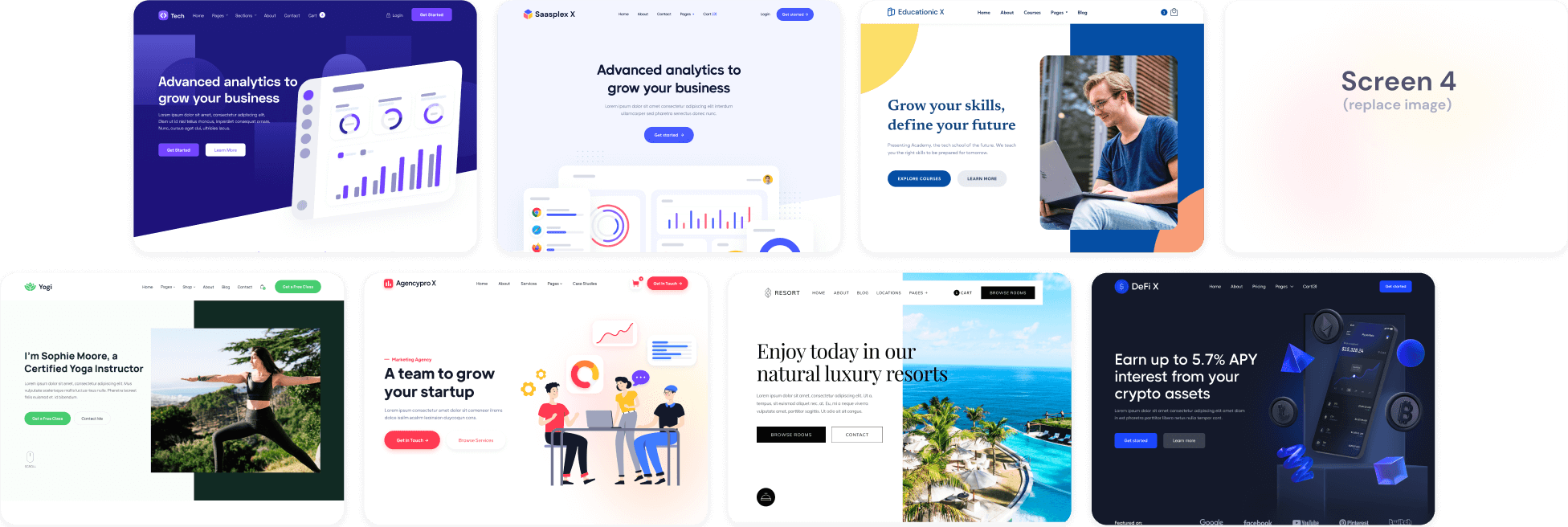 Pool X - Browse All Templates Banner - Pool Service Webflow Template